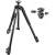 Manfrotto MK190X3-3W1 - zestaw, statyw Alu (21-173cm, udźwig 10kg) + głowica MH804-3 - mocowanie na głowicę