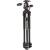Manfrotto MK190XPRO3-3W - zestaw, statyw Alu (9-173cm, udźwig 12kg) + głowica MHXPRO-3W - po złożeniu