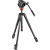 Mafrotto MVK500190XV - zestaw, statyw Alu 190X + głowica video / fluid MVH500AH (50,3-173,3cm, udźwig 8kg)