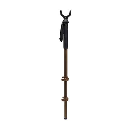 Manfrotto MPM-R0-1-SD ALPHA S.H.O.T. - monopod Alu z uchwytem V-kształtnym (do lunety/obiektywu), udźwig 10kg, 70-170cm