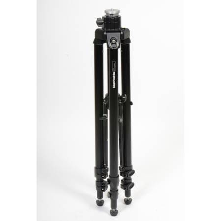 Manfrotto 475B - statyw Alu (43-188cm, udźwig 20kg, 3-sekcyjny) - złożony