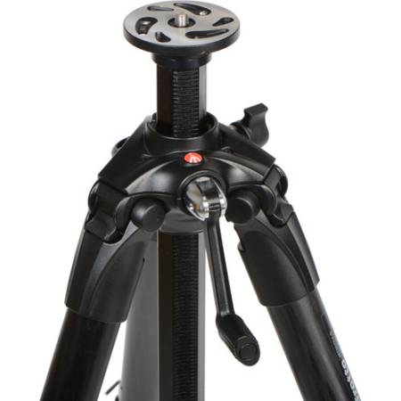 Manfrotto MT057C3-G - statyw Carbon (23-157cm, udźwig 20kg, 3-sekcyjny) - mocowanie górne