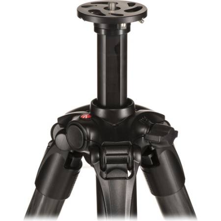 Manfrotto MT057C3 - statyw Carbon (23-157cm, udźwig 20kg, 3-sekcyjny) - kolumna centralna
