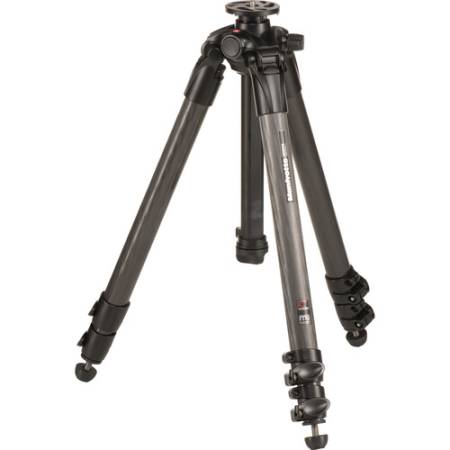 Manfrotto MT057C3 - statyw Carbon (23-157cm, udźwig 20kg, 3-sekcyjny) - z opuszczoną kolumna centralną