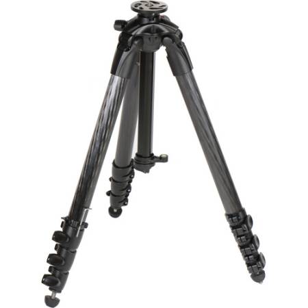 Manfrotto MT057C4 - statyw Carbon (23-205cm, udźwig 20kg, 4-sekcyjny) - z opuszczoną kolumną centralną