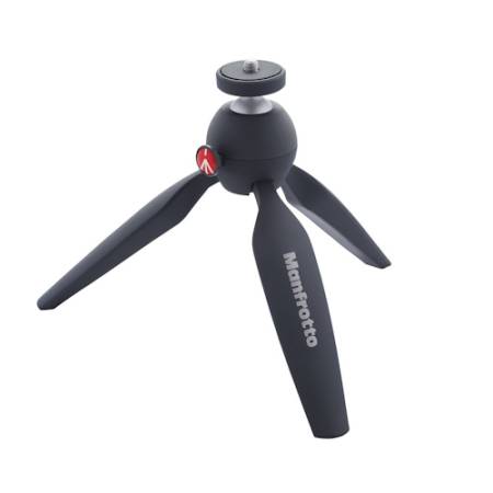 Manfrotto MTPIXI-B - mini statyw stołowy PIXI (Alu, 13,5cm, udźwig 1kg, czarny)