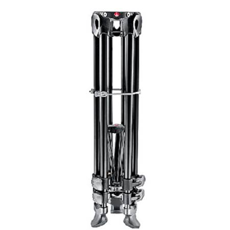 Manfrotto MVT502AM - statyw Alu (57-143,5cm, udźwig 15kg, 3-sekcyjny, półkula 75mm) - po złożeniu