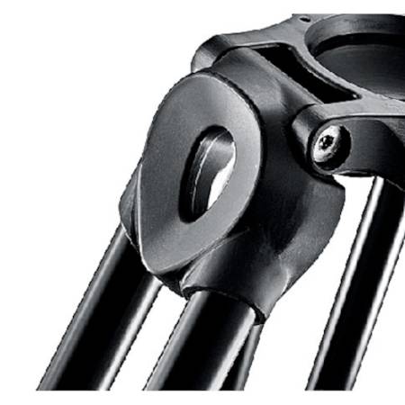 Manfrotto MVT502AM - statyw Alu (57-143,5cm, udźwig 15kg, 3-sekcyjny, półkula 75mm) - podwójne nogi