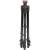 Manfrotto 755XB - statyw Alu MDeVe Video (41,5-165cm, udźwig 12kg, 3-sekcyjny) - po złożeniu