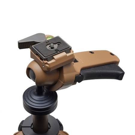 Manfrotto MK-R03-SD ALPHA S.H.O.T. Pro - zestaw fotograficzny, statyw Alu + głowica kulowa (udźwig 8kg, 26-187cm)
