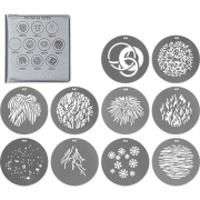Nanlite AS-GB-M-SET2 - 10x filtr gobo do strumienicy Nanlite PJ-FMM / PJ-BM (rozmiar M)