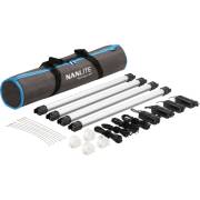 Nanlite Pavotube II 30C - zestaw, 4x lampa diodowa LED, RGBWW, 2700-7500K