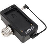 Nanlite NP-F Battery Adapter - mocowanie akumulatorów NP-F do lamp PavoBulb 10C