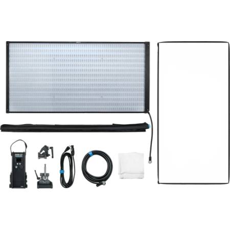 Nanlite PavoSlim 360C - kwadratowy panel, lampa LED, RGBWW, 2400-12000K, 370W - zawartość