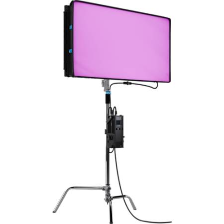 Nanlite PavoSlim 360C - kwadratowy panel, lampa LED, RGBWW, 2400-12000K, 370W - przykład użycia