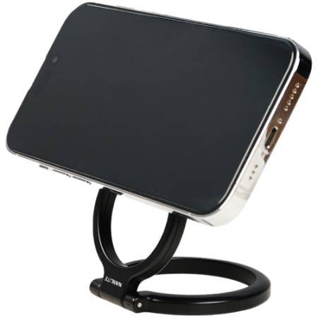 Nanlite Lumo (Polar Black) - pierścieniowa mini lampa LED, z uchwytem na smartfon, 3200-5600K - przykład użycia
