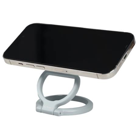 Nanlite Lumo (Mint Blue) - pierścieniowa mini lampa LED, z uchwytem na smartfon, 3200-5600K - przykład użycia
