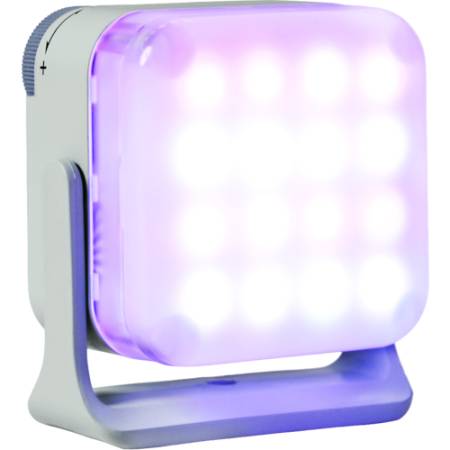 Nanlite Pico (Mint Blue) - mini lampa LED, kieszonkowa, RGBW, 2700-7500K, 36 000 kolorów - przykład użycia