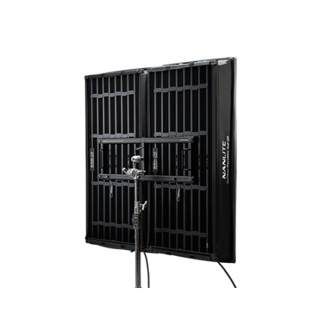 Nanlite AS-DPC-PS360 - rama łącząca, łącznik do lamp PavoSlim 360C - przykład użycia