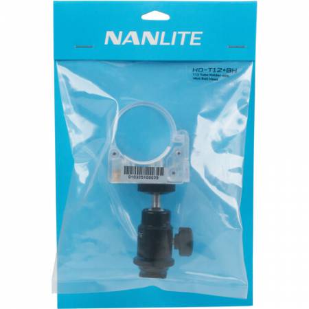 Nanlite HD-T12+BH - głowica kulowa z uchwytem do lamp PavoTube