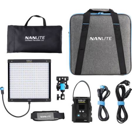 Nanlite PavoSlim 60B - panel LED, 2700-6500K Bi-Color, 72W, CRI 95, DMX