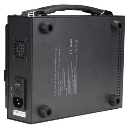Nanlite BT-CGV-26V-2 - podwójna ładowarka do akumulatorów 26V, V-mount_3
