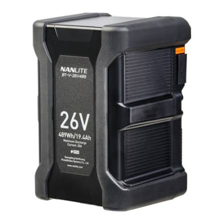 NanLite BT-V-26V489 - akumulator V-mount, 26V, 489WH_3