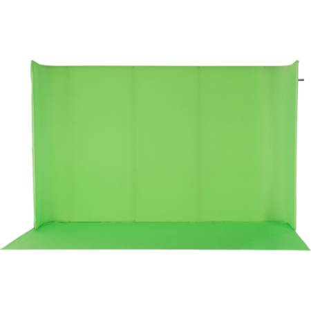 Nanlite LG-3522U U-Frame Green Screen Kit - zestaw, zielone tło materiałowe 350x220cm, stelaż u-kształtny