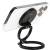 Nanlite Lumo (Polar Black) - pierścieniowa mini lampa LED, z uchwytem na smartfon, 3200-5600K - przykład użycia