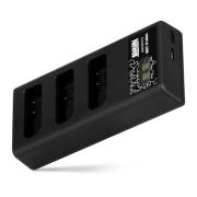 Newell CD-USB-C - ładowarka trzykanałowa CD-USB-C do akumulatorów EN-EL14 do Nikon, NL4978