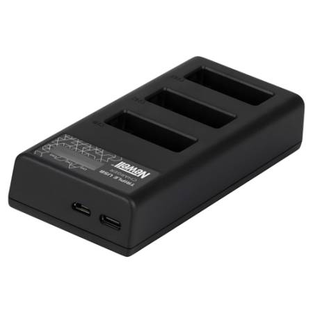 Newell CD-USB-C - ładowarka trzykanałowa CD-USB-C do akumulatorów LP-E17 do Canon, NL4976