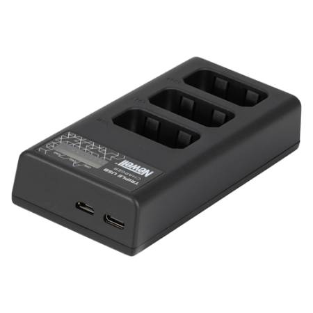 Newell CD-USB-C - ładowarka trzykanałowa CD-USB-C do akumulatorów NP-FW50 do Sony, NL4977
