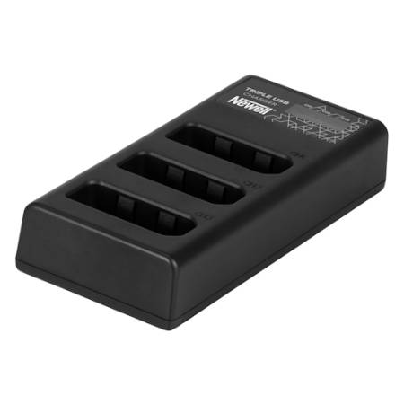 Newell CD-USB-C - ładowarka trzykanałowa CD-USB-C do akumulatorów EN-EL14 do Nikon, NL4978