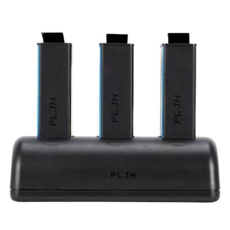 Newell SDC-USB-C BCX-204 - zestaw, trzykanałowa ładowarka + 3x akumulator BCX-204 do DJI Osmo Action, NL5043
