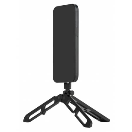 Newell M-Stand - mini statyw, uchwyt do smartfona, magnetyczny MagSafe (funkcja ArcaSwiss) - przykład użycia