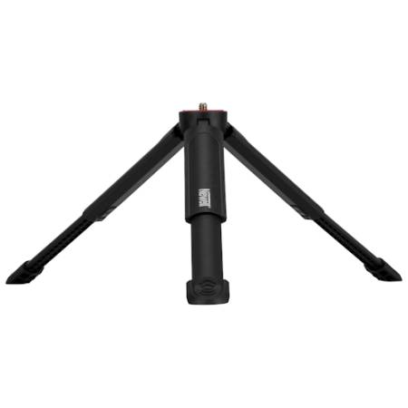 Newell M-Stand Mini Pro - 2w1, mini statyw i selfie stick (udźwig 1,5kg, 8-19cm) - z rozłożonymi nogami