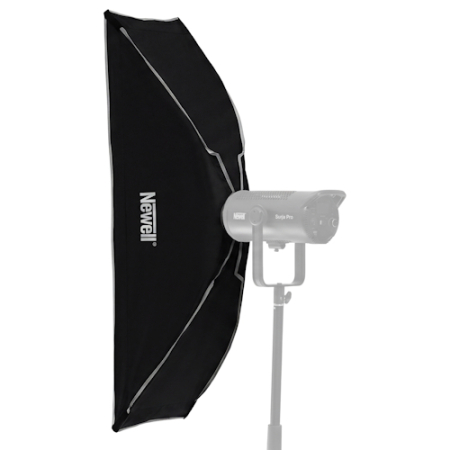 Newell NL5377 - prostokątny softbox 30x120cm, modyfikator światła (z gridem, Bowens)