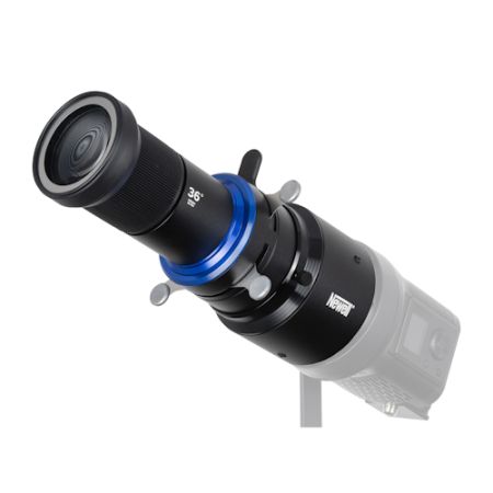 Newell Perseo-36 Pro - strumienica optyczna + 5x kolorowy filtr, 29x filtr GOBO (300W, Bowens) - przykład użycia