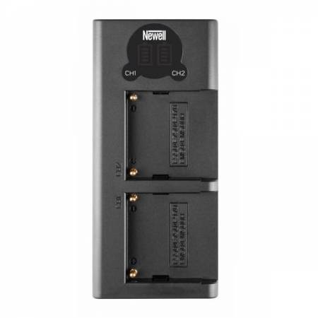 Newell DL-USB-C - ładowarka podwójna do akumulatorów NP-F570/770/970
