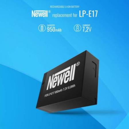 Newell LP-E17 - akumulator, zamiennik do Canon, 950mAh