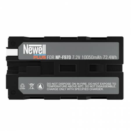Newell NP-F970 Plus - akumulator, zamiennik Sony, 10050mAh, 7.2V