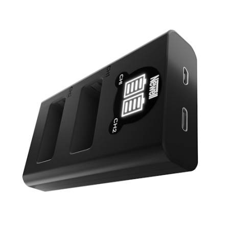 Newell DL-USB-C - ładowarka dwukanałowa do akumulatorów LP-E17 do Canon_1