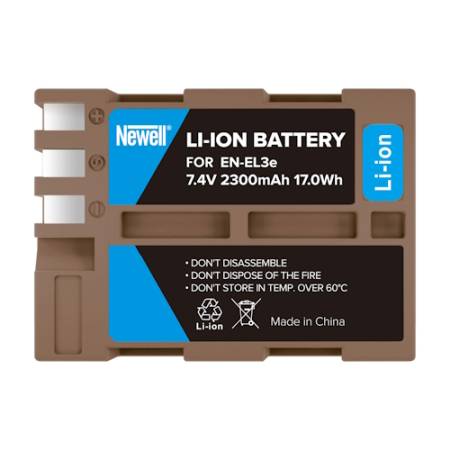 Newell EN-EL3E - alumulator, zamiennik do Nikon, USB-C, 2300 mAh