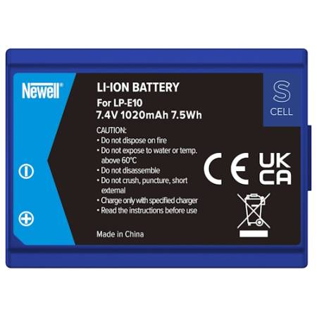 Newell SupraCell Protect NL4034 - akumulator, zamienik LP-E10 do Canon, 1020 mAh_2