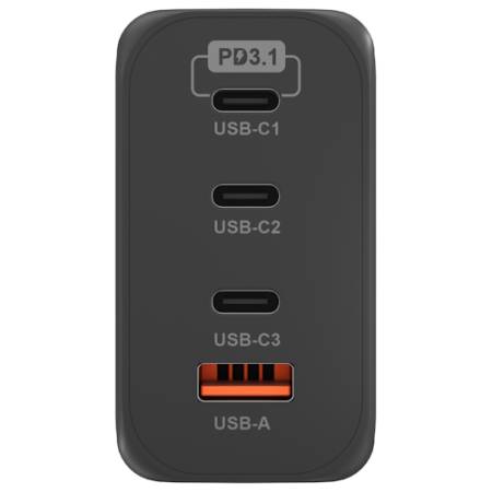 Newell GaN 240 W - ładowarka sieciowa, 1 x USB-A, 3 x USB-C, 240W_3