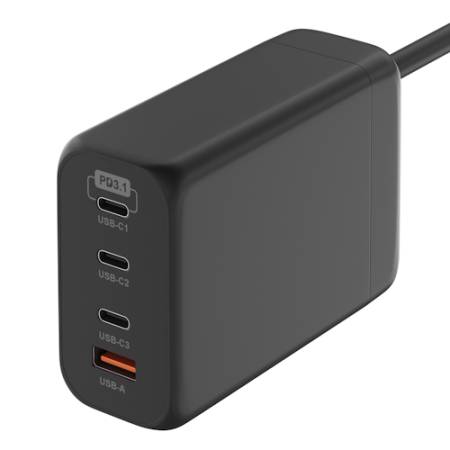 Newell GaN 240 W - ładowarka sieciowa, 1 x USB-A, 3 x USB-C, 240W_4