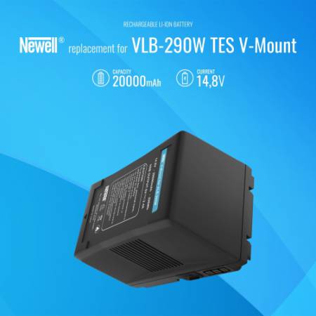 Newell VLB-290W TES - akumulator V-Mount, 20000mAh, 14.8V, 296Wh