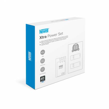Newell Xtra Power Set - zestaw, ładowarka dwukanałowa DL-USB-C, 1x aku. NP-BX1 do Sony