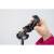 Newell M-Pod - 2w1, mini statyw i selfie stick (uchwyt do smartfona, 35-140cm, udźwig 1,5kg) - przykład użycia