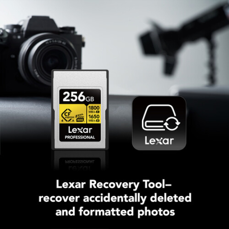 Lexar Professional GOLD CFexpress 4.0 Type A - karta pamięci 256GB, R1800/W1650